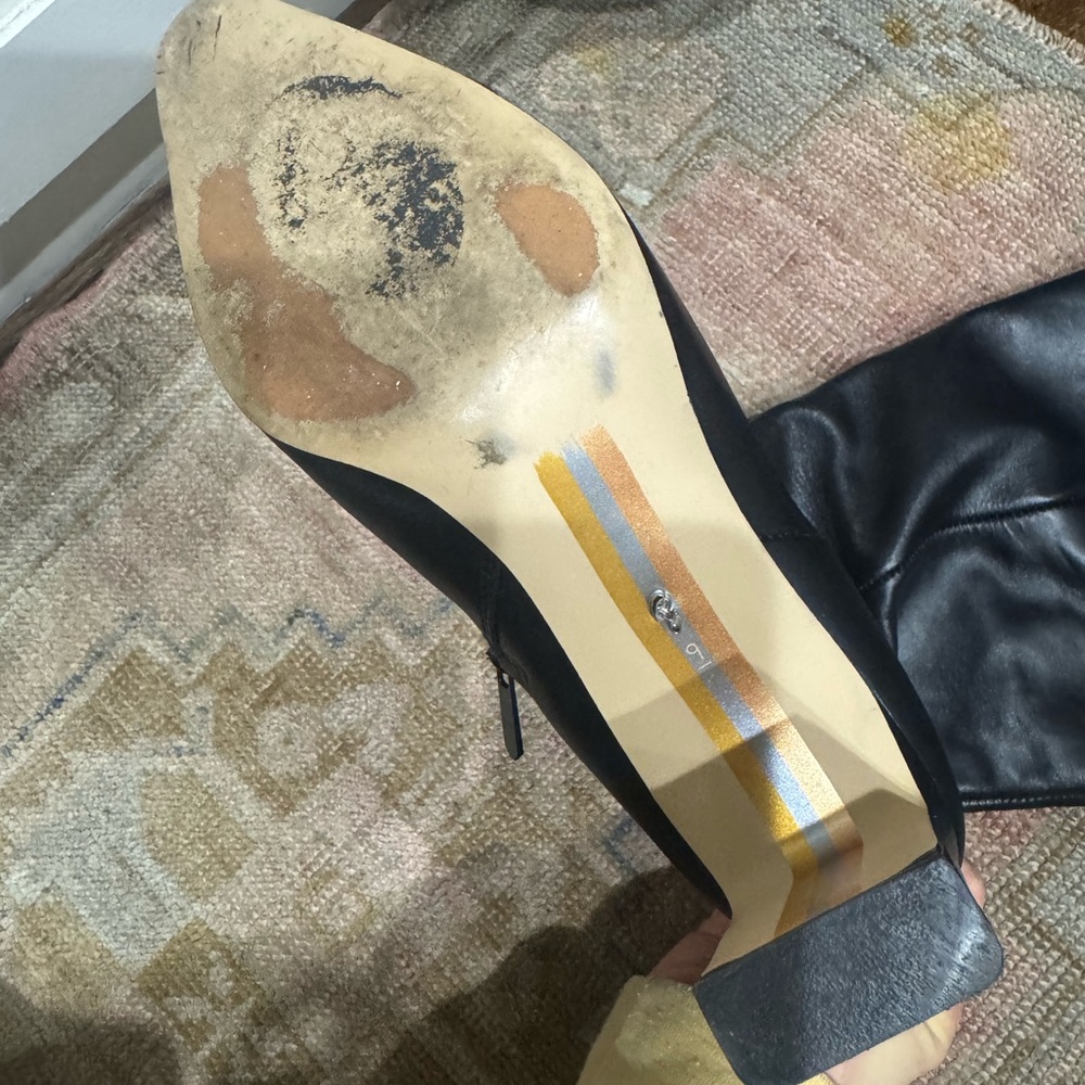 Sam Edelman Black Heeled Boots